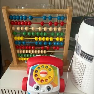 Fisher-Price Vibrant Toy Phone and Abacus